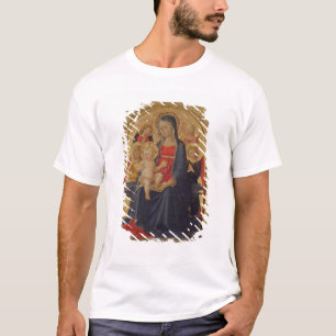 Madonna und Kind mit Engeln, c.1467 (Öl auf T-Shirt
