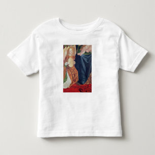 Madonna und Kind mit Engels-Musikern Kleinkind T-shirt