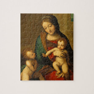 Madonna und Kind mit Heiligen