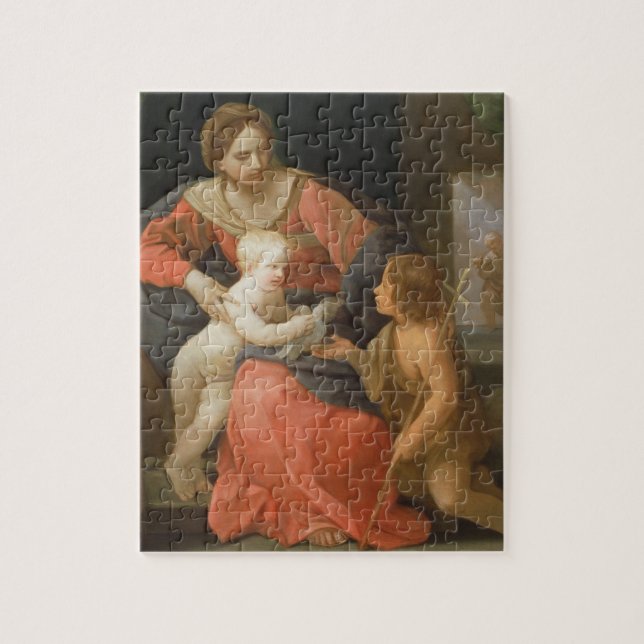 Madonna und Kind mit Johannes der Baptist (Vertikal)