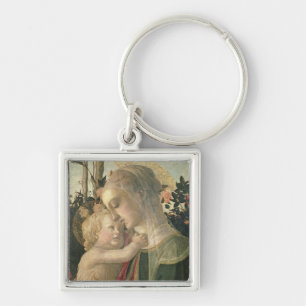 Madonna und Kind mit Johannes der Baptist, detai Schlüsselanhänger