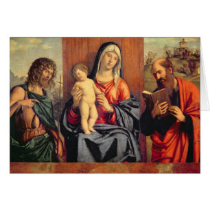 Madonna und Kind mit Johannes der Baptist und St.