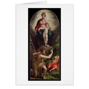 Madonna und Kind mit Johannes und St Jerome, 15