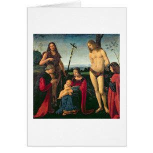 Madonna und Kind mit SS. Johannes der Täufer und
