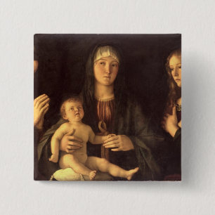 Madonna und Kind mit St Mary Magdalene und St. Button