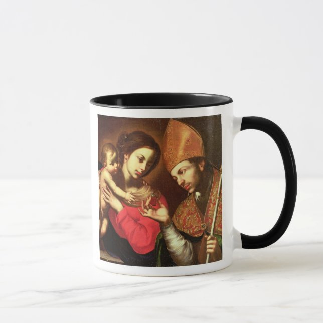 Madonna und Kind mit St. Zenobius Tasse (Rechts)