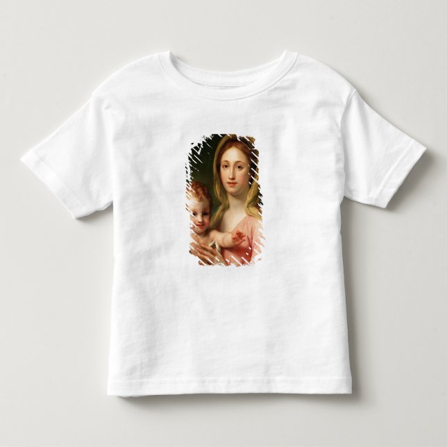 Madonna und Kind mit zwei Engeln, 1770-73 Kleinkind T-shirt (Vorderseite)