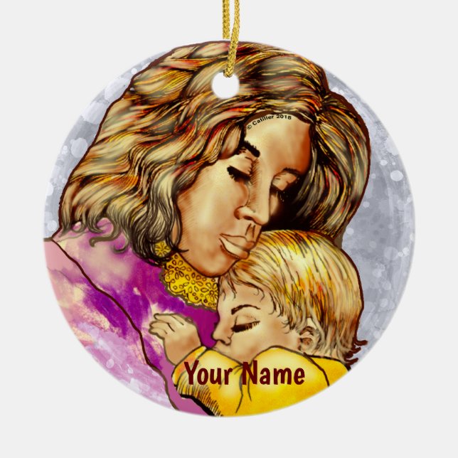 Madonna und Kind Ornament  (Vorne)