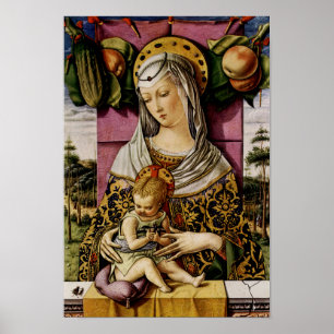 Madonna und Kind Poster