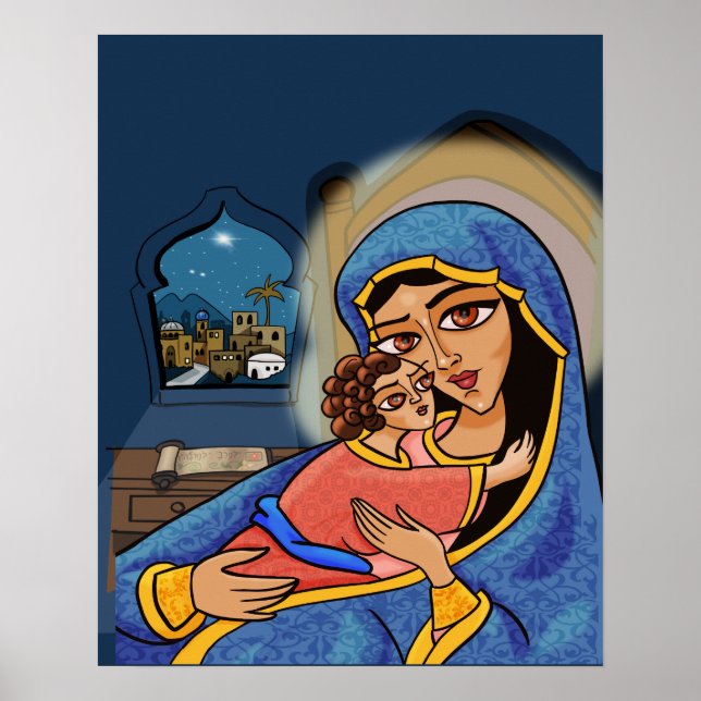 Madonna und Kind Poster (Vorne)