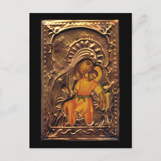 Madonna und Kind Postkarte (Vorderseite)