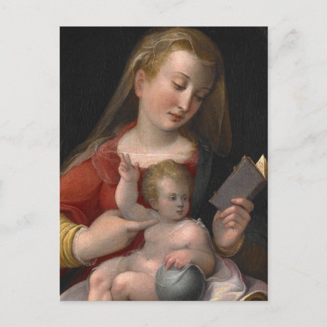 Madonna und Kind Postkarte (Vorderseite)