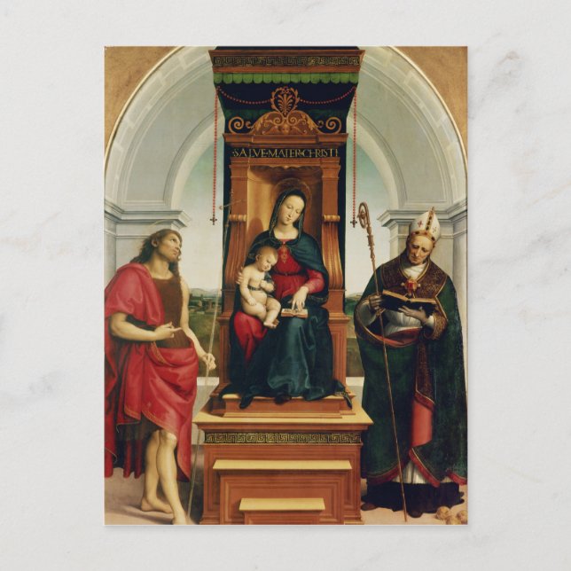 Madonna und Kind Postkarte (Vorderseite)