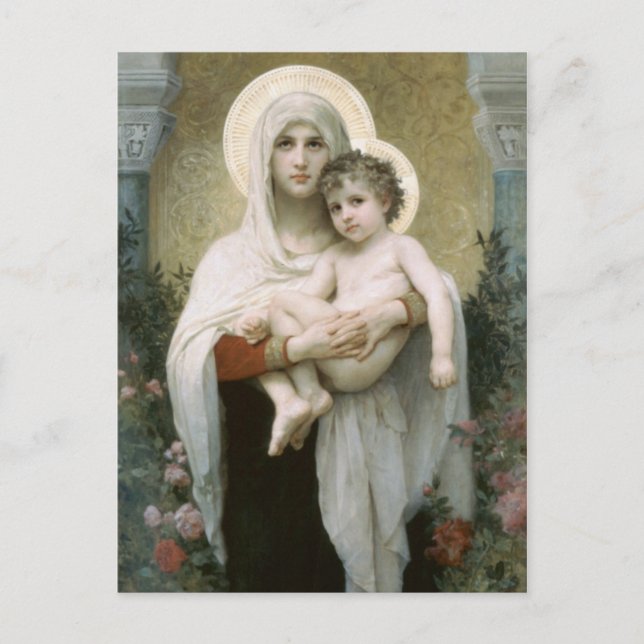 Madonna und Kind Postkarte (Vorderseite)