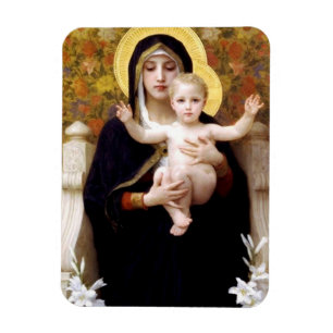 Madonna und Kind - Religiös Magnet