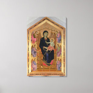 Madonna und Kind (Rucellai Madonna) 1285 (Tempera Leinwanddruck