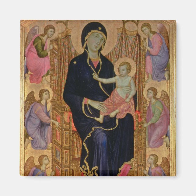 Madonna und Kind (Rucellai Madonna) 1285 (Temppera Magnet (Vorne)