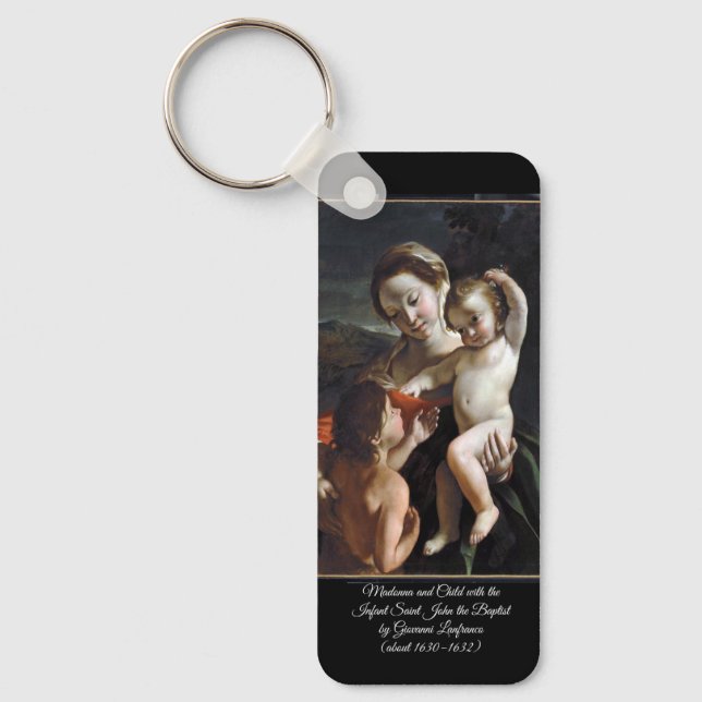 Madonna und Kind Saint John Schlüsselanhänger (Vorderseite)