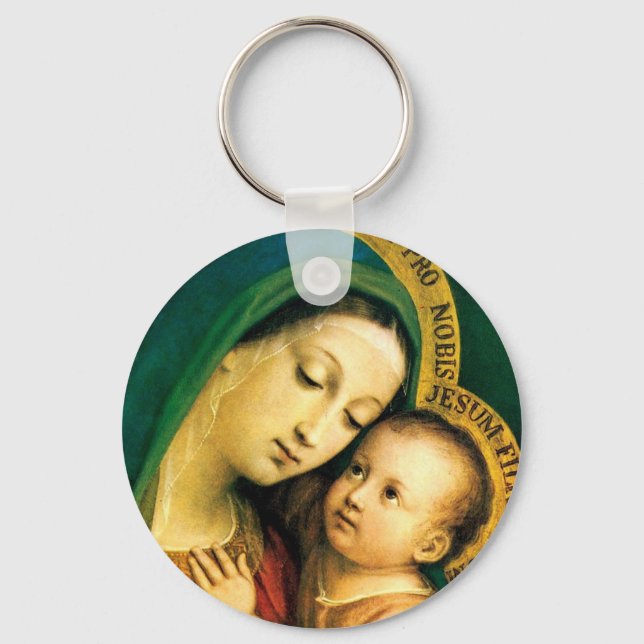 MADONNA UND KIND SCHLÜSSELANHÄNGER (Vorderseite)