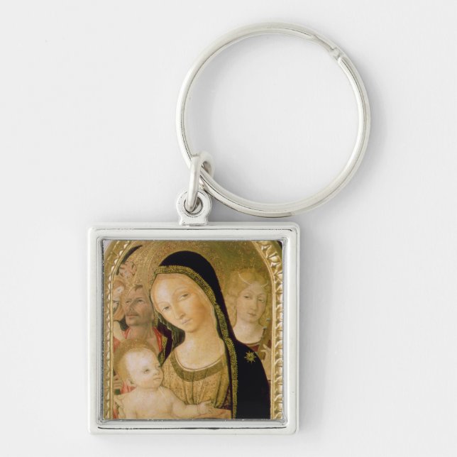 Madonna und Kind Schlüsselanhänger (Vorne)