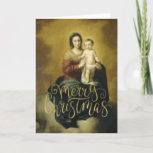 Madonna und Kind, schöne Kunst - Weihnachten