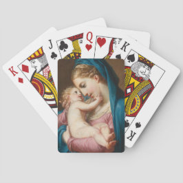 Madonna und Kind Spielkarten