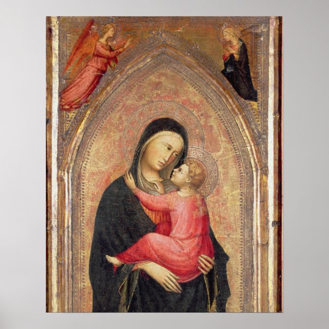 Madonna und Kind (Tafel) 3 Poster (Vorne)
