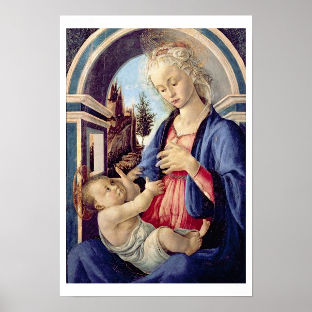Madonna und Kind (Tafel) 3 Poster (Vorne)