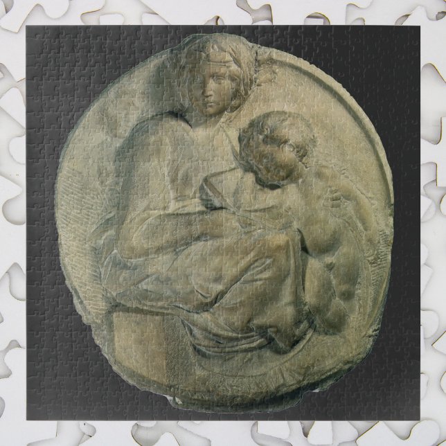 Madonna und Kind, Tondo Pitti von Michelangelo (Von Creator hochgeladen)