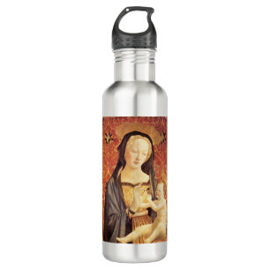 Madonna und Kind - Veneziano - c1432 Edelstahlflasche