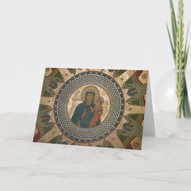 Madonna und Kind Weihnachten (Vorderseite)