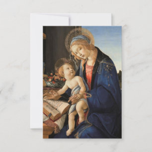 Madonna und Kind Weihnachtskarte