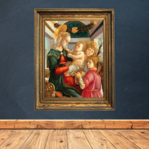 Madonna und Kind Zwei Engel Sandro Botticelli