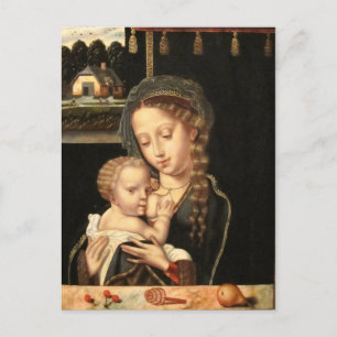 Madonna und Kinderkrankenpflege Postkarte