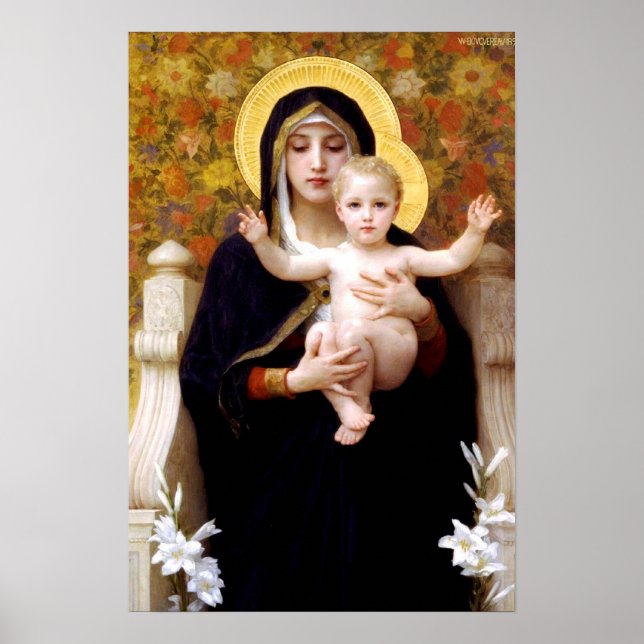 Madonna und Kinderposter Poster (Vorne)