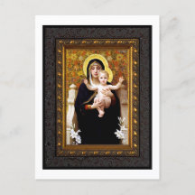 Madonna und Kinderreise Postkarte