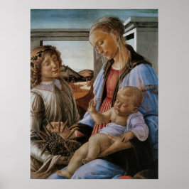 Madonna von Botticelli Poster