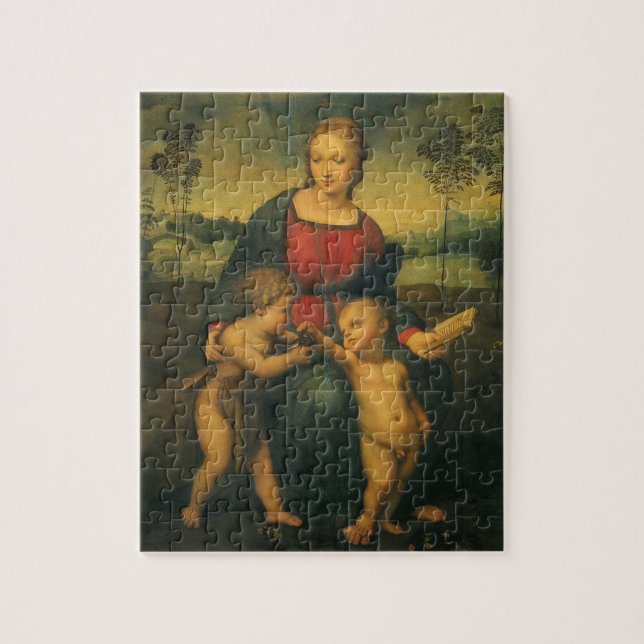 Madonna von Goldfinch von Raphael Sanzio (Vertikal)