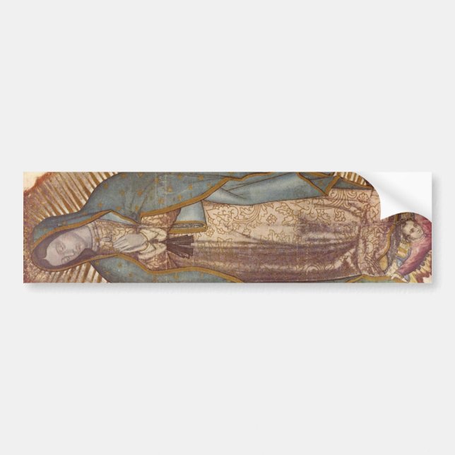 Madonna von Guadalupe (Nuestra Señora) (Virgen) Autoaufkleber (Vorne)