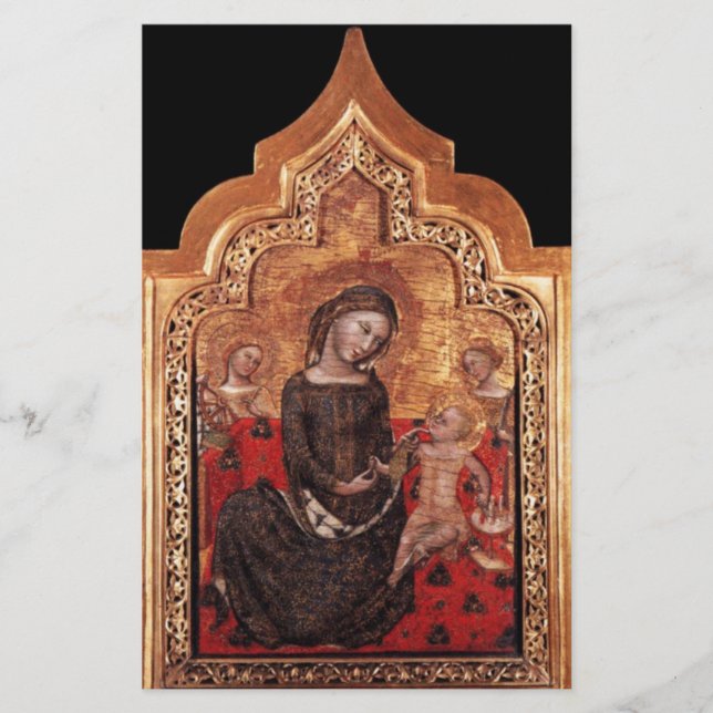MADONNA VON HUMILITY BRIEFPAPIER (Vorderseite)