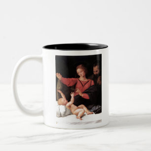 Madonna von Loreto - Raphael - c1511 Zweifarbige Tasse