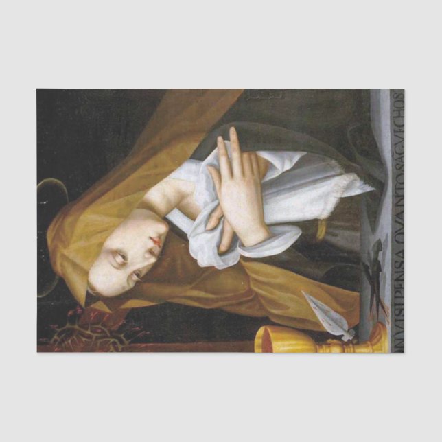 Madonna von Plautilla Nelli Seidenpapier (Vorderseite)
