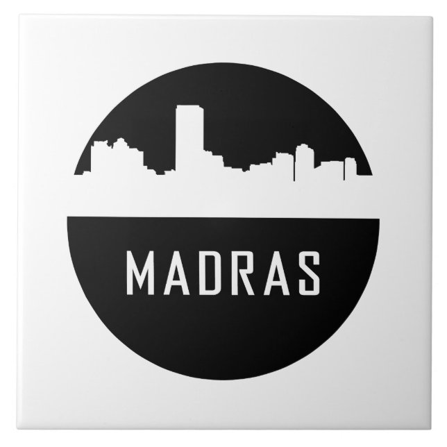 Madras Fliese (Vorderseite)
