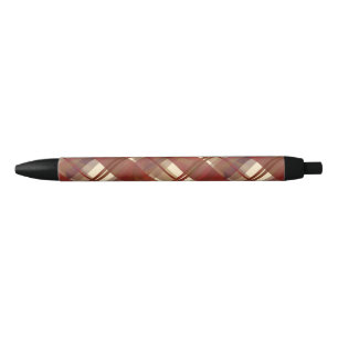 Madras Kariert Fall Red Kugelschreiber