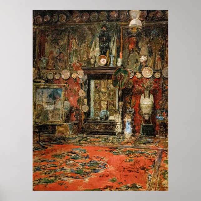 Madrazo Fortuny Studio in Rom Poster (Vorne)