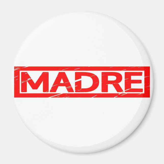 Madre Briefmarke Magnet (Vorne)