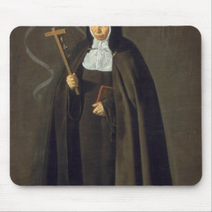 Madre Maria Jeronima de la Fuente, 1620 Mousepad