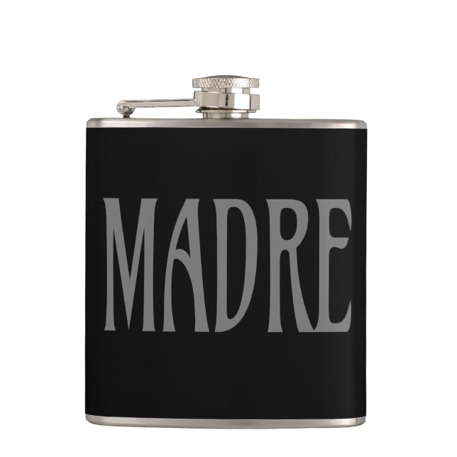 MADRE Mother Mama Flachmann (Vorderseite)