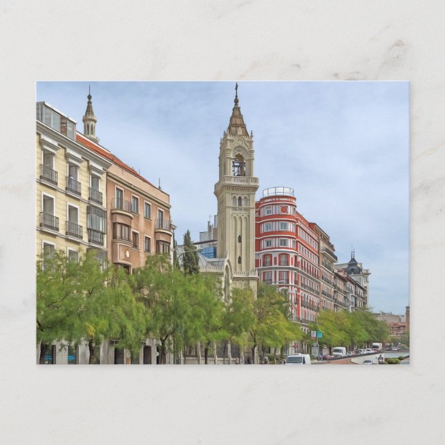 Madrid. 4. postkarte (Vorderseite)