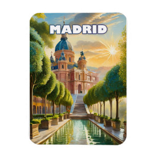 Madrid, eine Stadt, in der man sich gerne verirrt Magnet